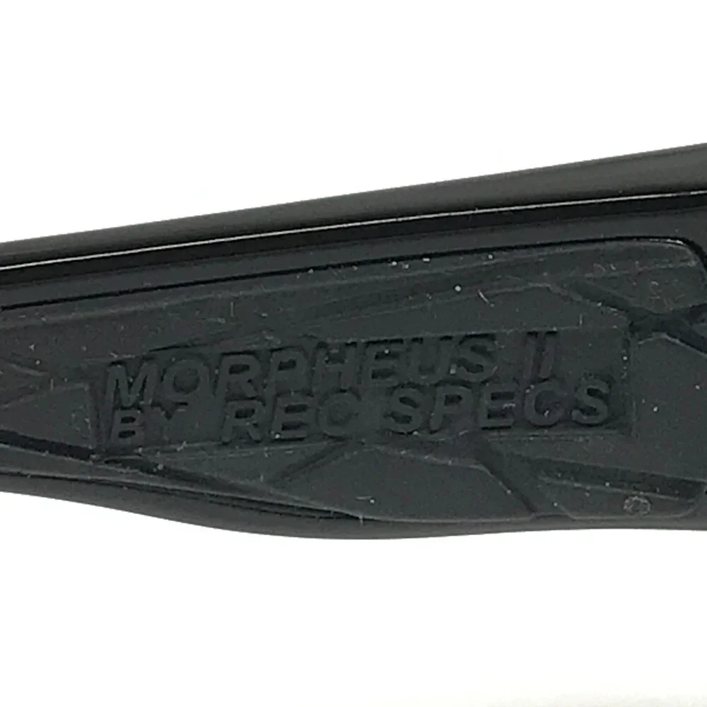 Rec Specs Athletic Goggles Frames MORPHEUS II #1 Polished Black Gold 53-17-130